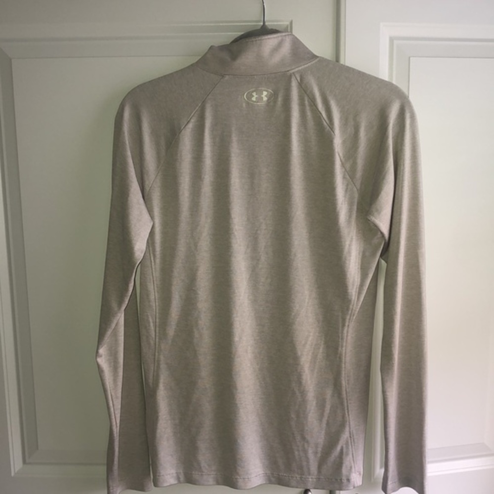 Under Armour Half Zip Athletic Top Shirt Women’s Medium heat Gear - Picture 5 of 14